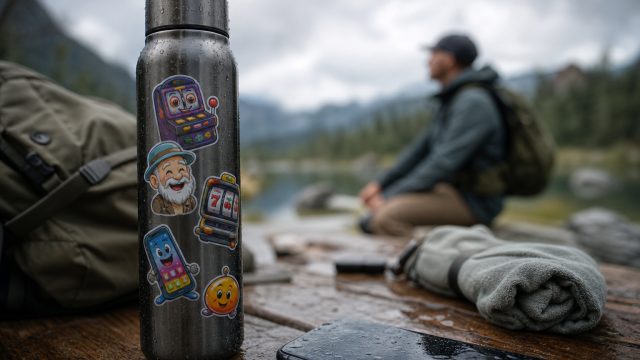 Transform Your Outdoor Gear with Humorous Weatherproof Stickers