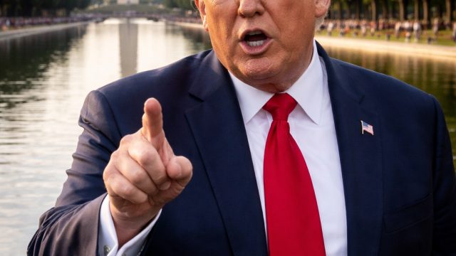 Trump Takes Aim at ABC: Legal Threats Over Reporting on Reflecting Pool