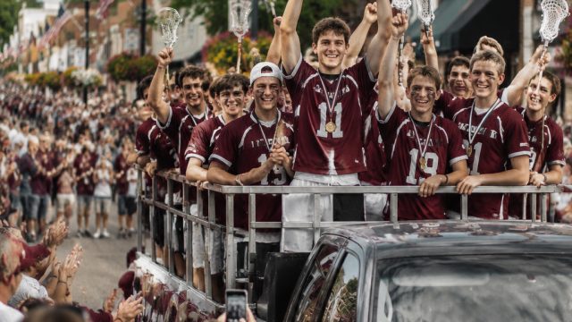 Rocky River Celebrates Historic Lacrosse Triumph with Community Parade | cara memegang bet, slot bon